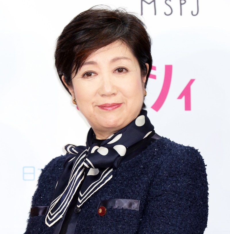 小池百合子（こいけゆりこ）／アラビア語通訳、ニュースキャスターを務めた後、92年政界入り。日本新党などを経て入党した自由民主党で03年環境大臣に任命され、初入閣を果たす。7月の選挙で東京都知事に当選。