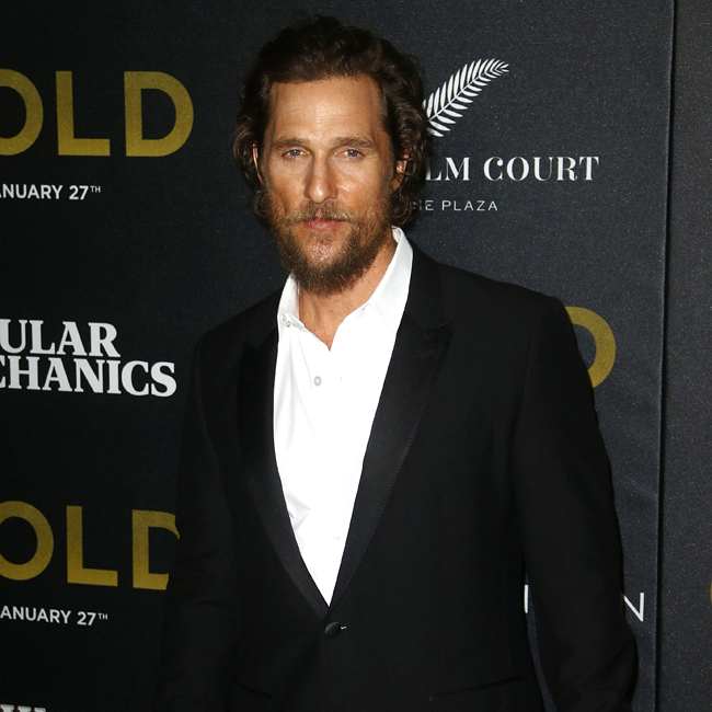 January 17, 2017 - New York, New York, United States: Celebrities arriving at the world premiere of "Gold," held at AMC Loews Lincoln Square. Pictured: Matthew McConaughey Ref: SPL1410489 170117 Picture by: AR Photo / Splash News Splash News and Pictures Los Angeles: 310-821-2666 New York: 212-619-2666 London: 870-934-2666 photodesk@splashnews.com 