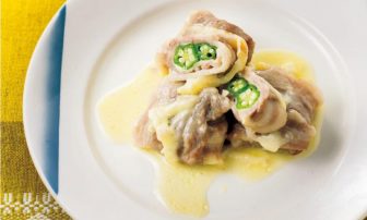 【冷凍からのレンチン！やせおか】味がしっかり染みてやわらかく仕上がる「豚肉のミニスクエア蒸…