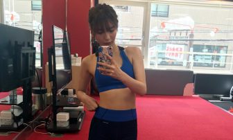 人気タレントほのかの【筋活レポ】水着は”美乳見え”で選ぶ