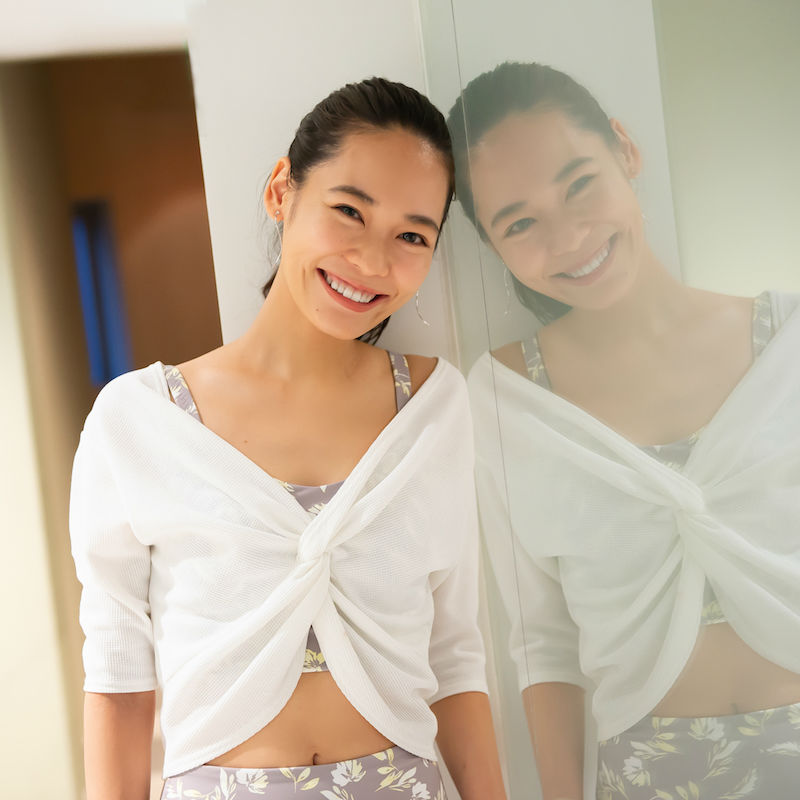 モデル・池田莉子さんの【美痩せ習慣】は“ながら”ヨガと毎朝の