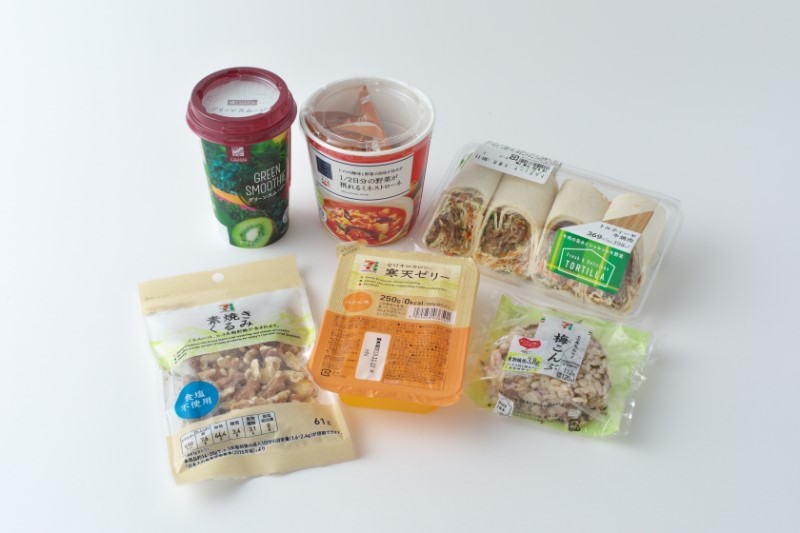 コンビニのダイエット食6品