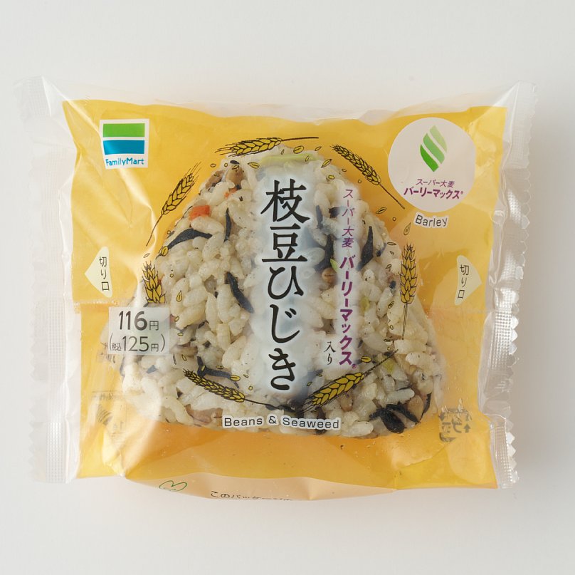 『スーパー大麦　枝豆ひじき』（ファミリーマート）125円（税込）