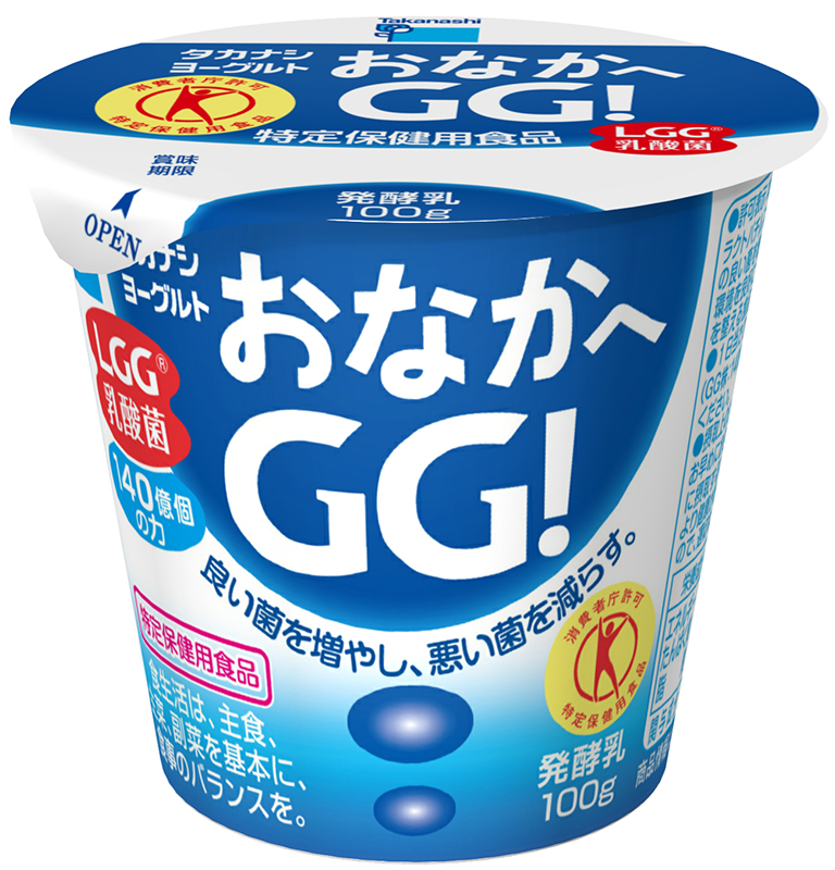 タカナシヨーグルトおなかへGG！／タカナシ乳業の商品写真