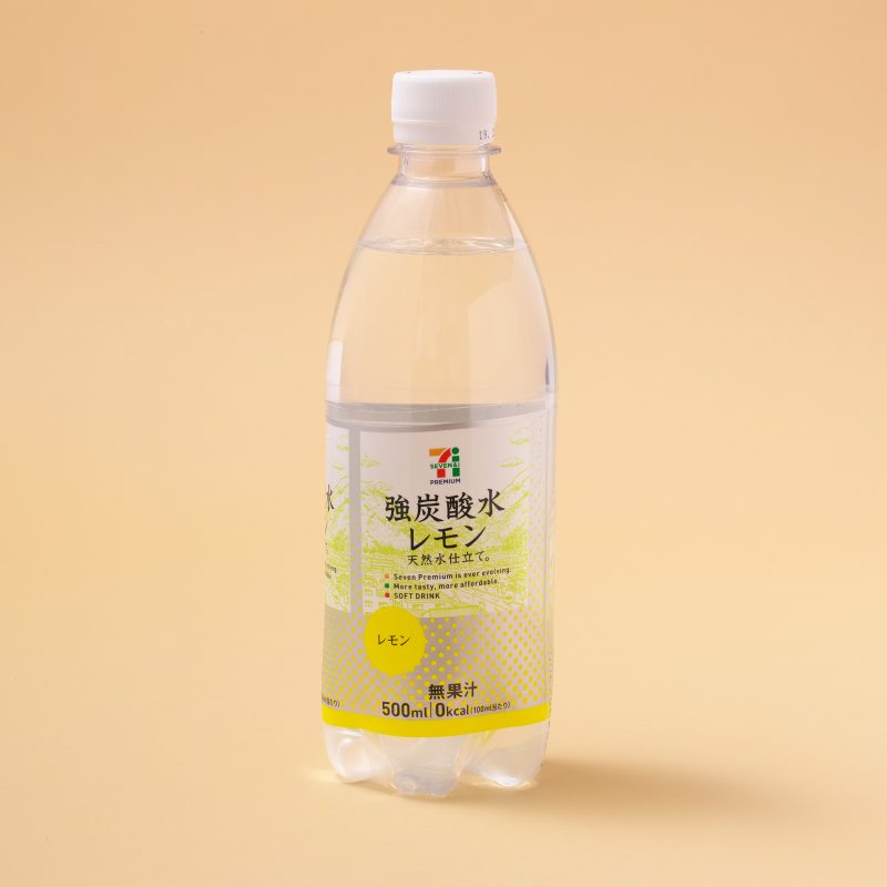 『強炭酸水レモン』（セブン−イレブン）91円（税込）