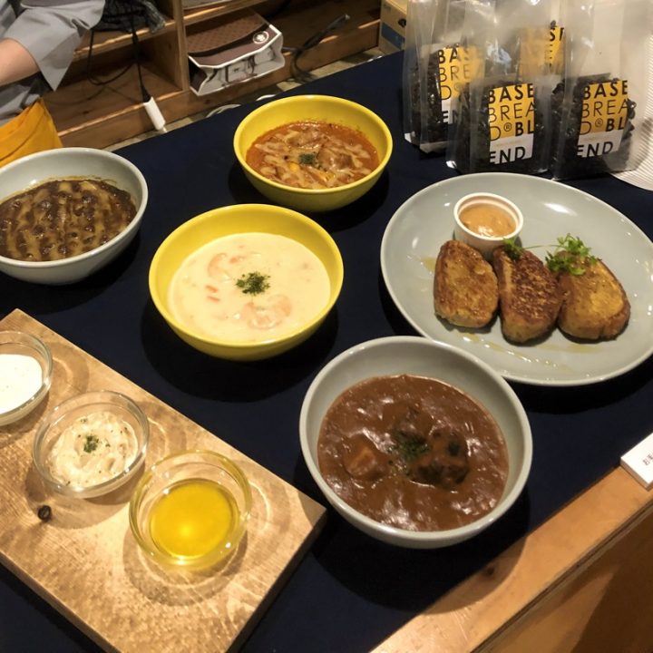 BASE BREADのカフェメニュー