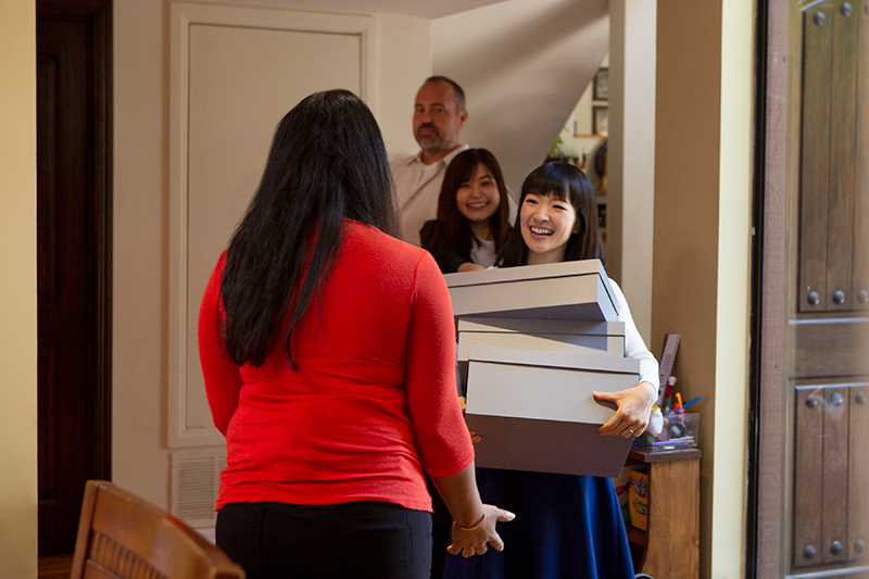 Netflixオリジナルシリーズ『KonMari ～人生がときめく片づけの魔法～』独占配信中。