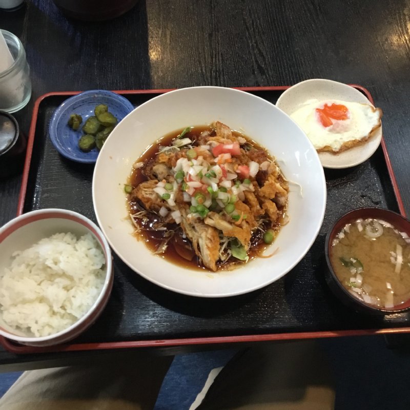 鶏肉メインの中華の定食