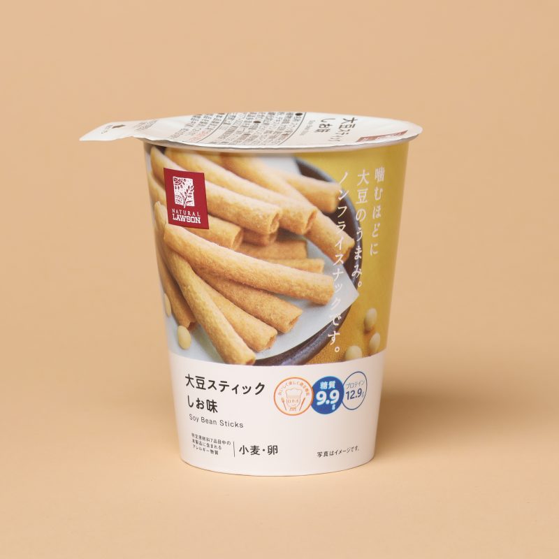 『大豆スティック　しお味』（ローソン）148円（税込）