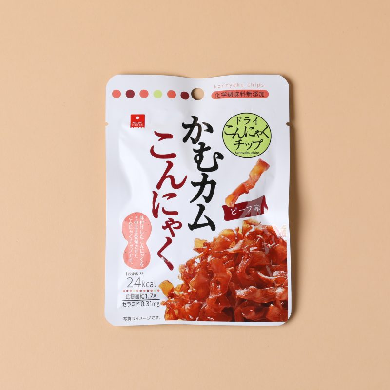 『かむカムこんにゃく』(アスザックフーズ) 162円（税込・編集部調べ）