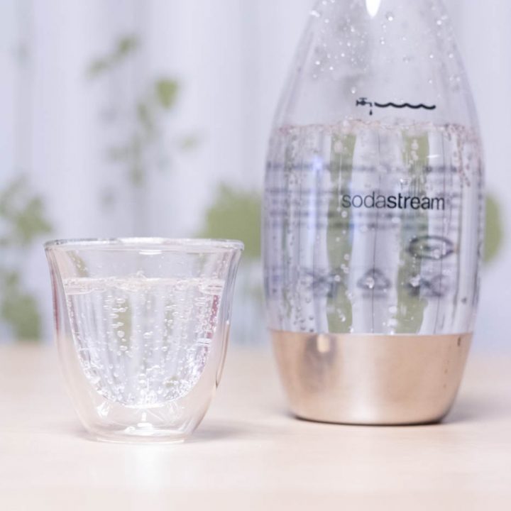 ソーダストリームで作った炭酸水