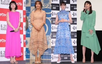 篠原涼子、前田敦子ら女優9人のカラー別、初夏の彩りコーデ【ファッションチェック】