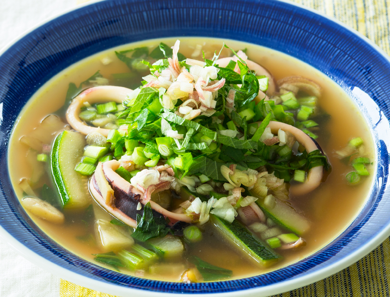 香味野菜の食感と香りでストレス発散