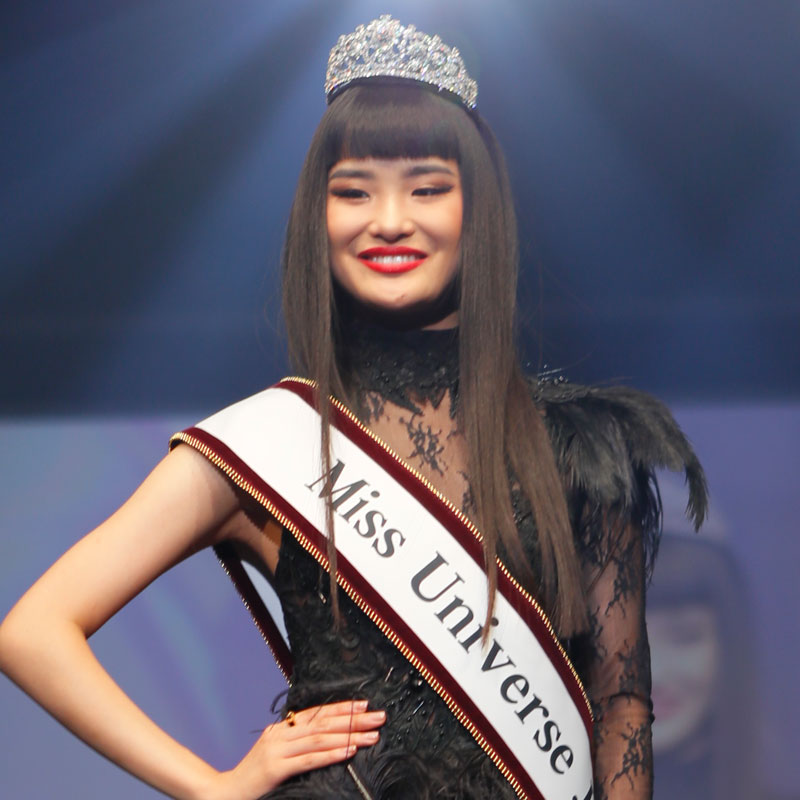 ミスユニバース2019日本代表に決まった加茂あこ