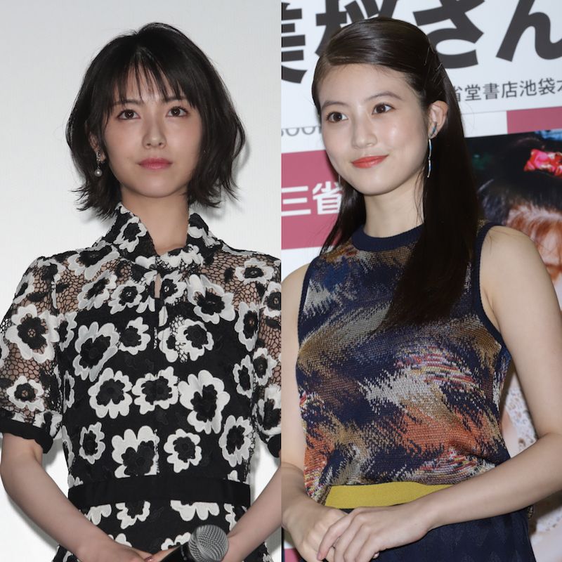 山本美月、今田美桜、浜辺美波、河北麻友子の肩出し＆シースルー