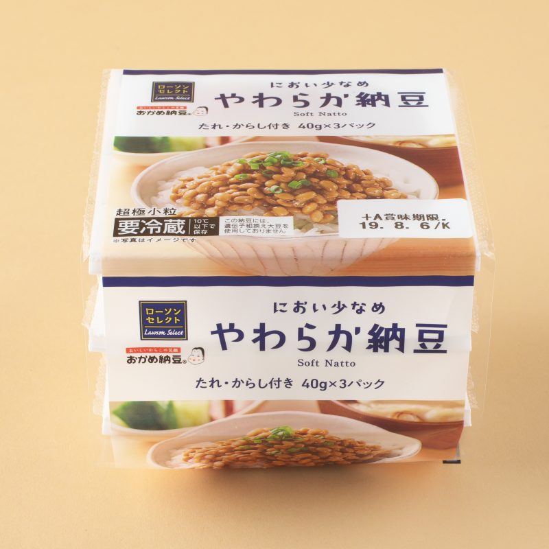 ローソンのやわらか納豆　40g×3