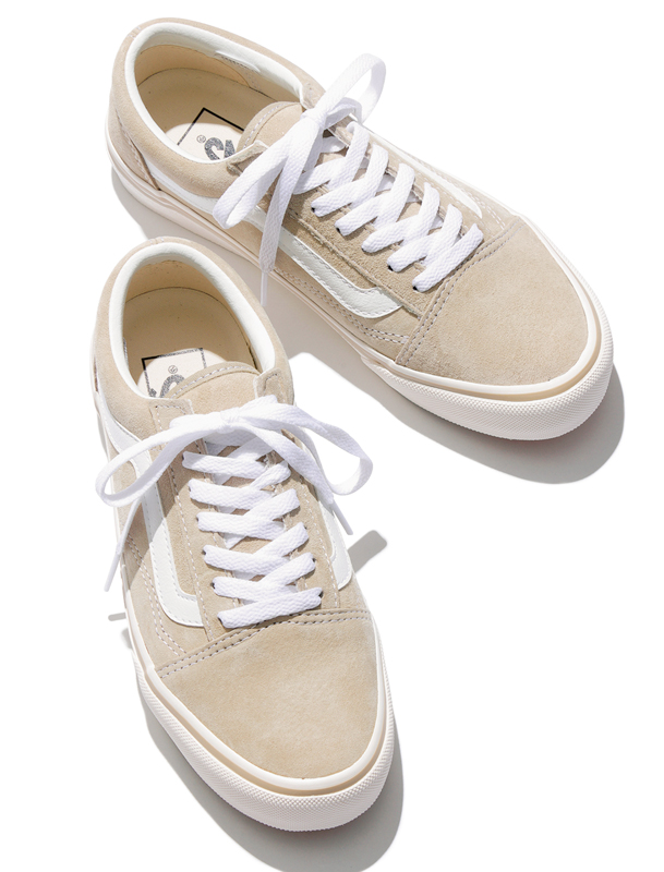 COMFORT OLD SKOOL V36CF SUEDE／ベージュ　9720円（VANS JAPAN）