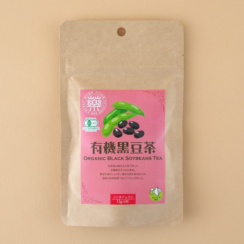 小川生薬の北海道産有機黒豆茶12g×6包