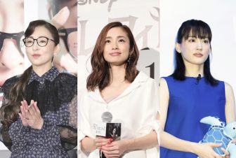 上戸彩は白のセットアップで大人セクシー！女優4人が輝く【ファッションチェック】