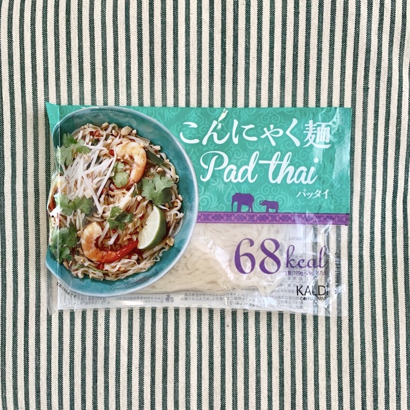 『カルディオリジナル こんにゃく麺 パッタイ』（198円税抜）