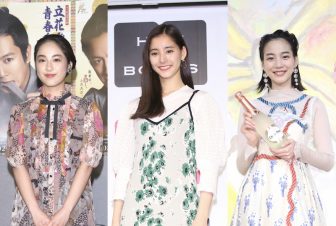 新木優子、井上真央、のん、平祐奈の冬に咲く花柄スタイル！【ファッションチェック】