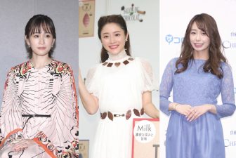 石原さとみはチョコ付きドレスで笑顔！美女4人のロングドレス集【ファッションチェック】