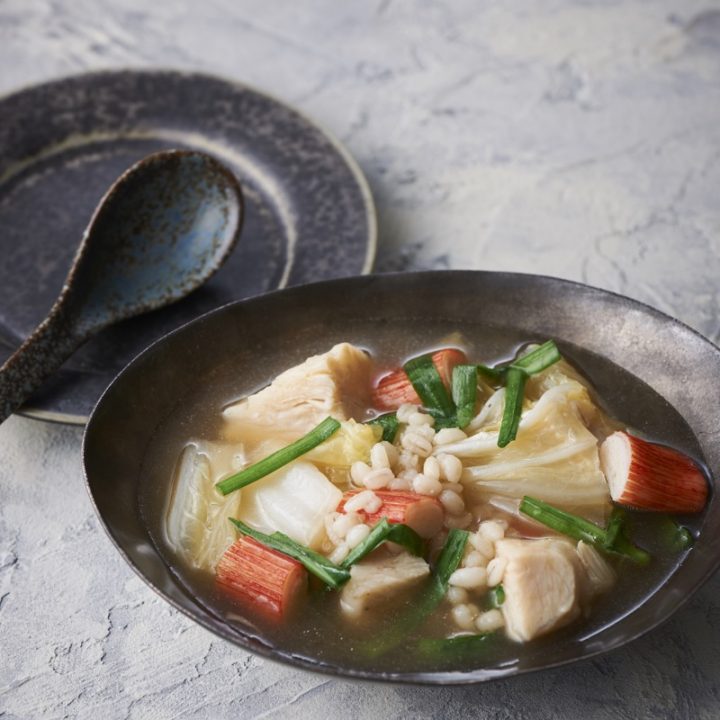 「サラダチキンと白菜の中華スープ」