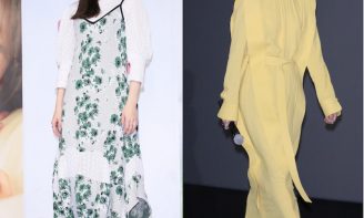 最終値下げ！新木優子ちゃんも着用 ドレスワンピース スリーワン