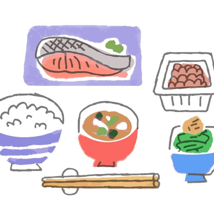 定食のイメージイラスト