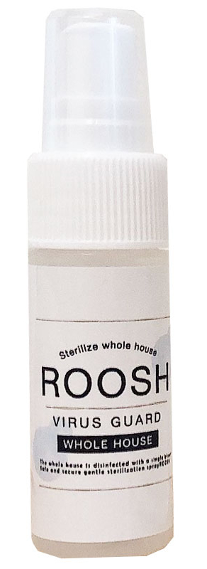 クレバ 「ROOSH ウイルスガード 除菌抗菌スプレー」 30ml・1480円（税込）