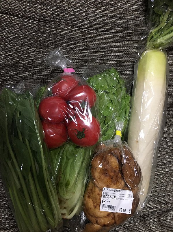 農家直送の野菜