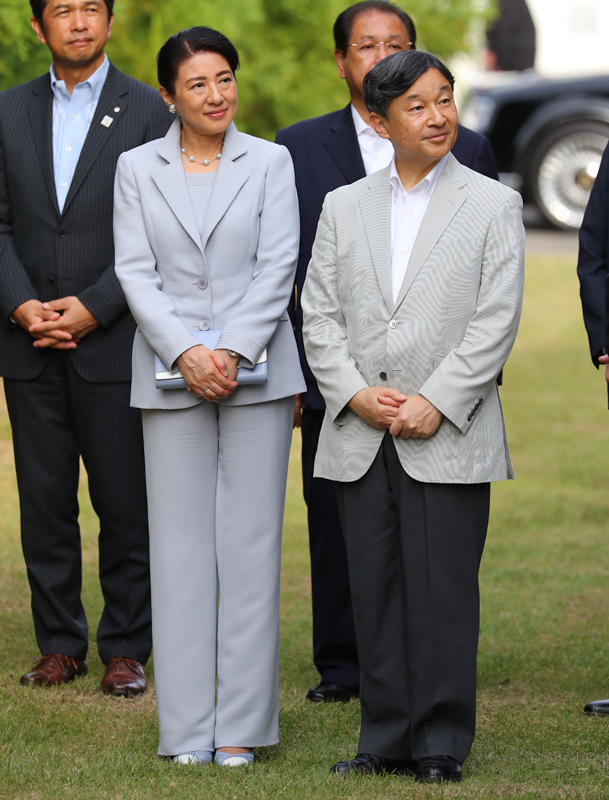 茨城で開催された「国民体育大会」に出席された雅子さま