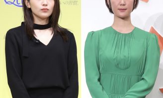 画像】黒木華は緑一色、川口春奈は美脚強調！美女4人が魅せる