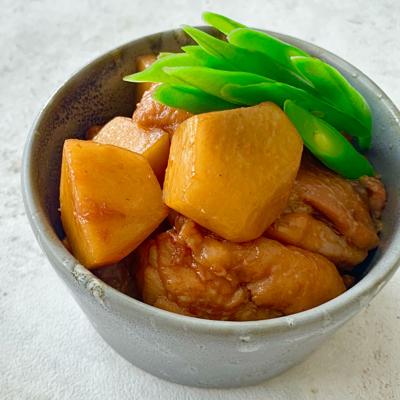 里芋と鶏肉のこっくり煮