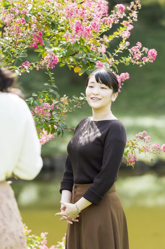 10月23日に29歳になられた眞子さま