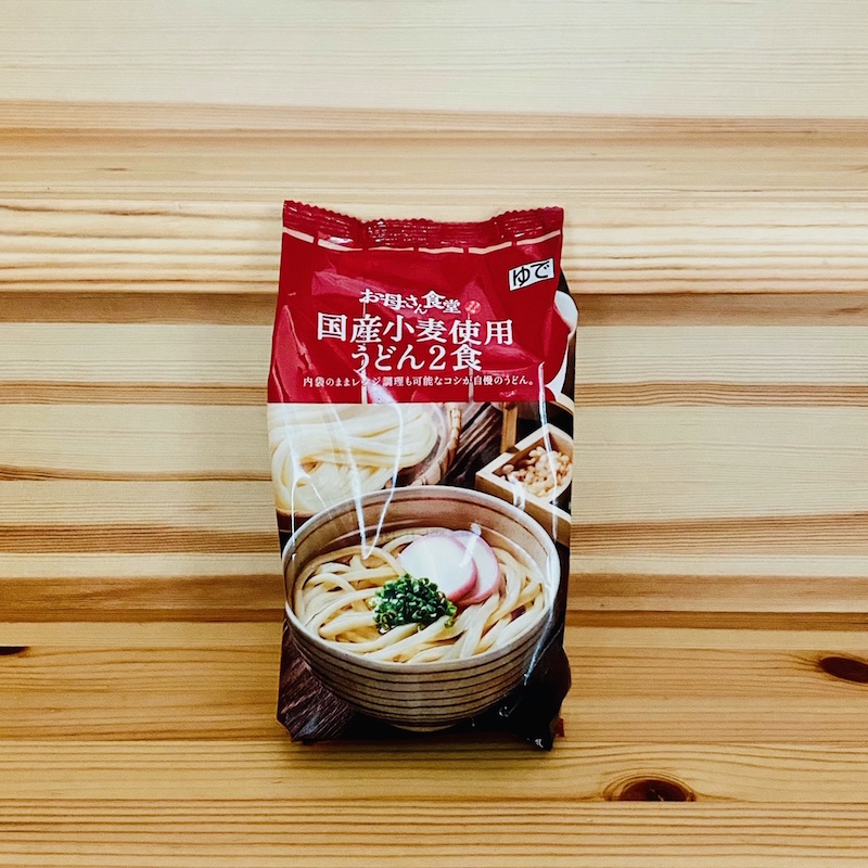 『国産小麦使用うどん2食』（ファミリーマート）119円（税抜）