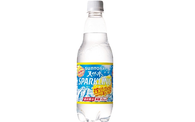 サントリー 天然水スパークリング レモン480ml 100円／サントリー