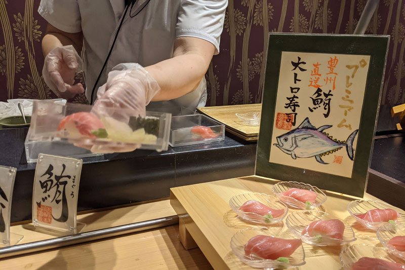 海なし県の埼玉ですが、おいしいものは取り寄せて提供