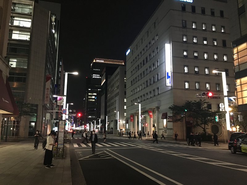 日本橋通りの風景