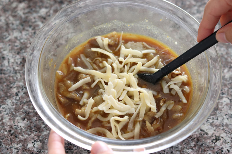 もあいかすみがレシピ考案したカレーつけうどん