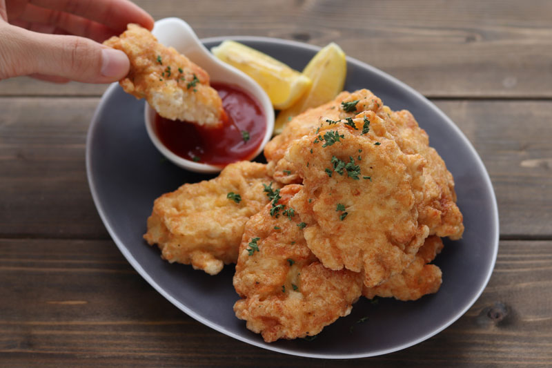 もあいかすみがレシピ考案したチキンナゲット