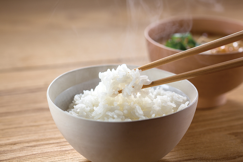 一粒一粒がシャッキリした、ほどよいかたさのご飯が炊ける