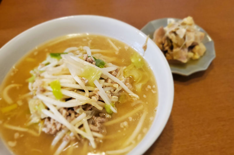 10分でできる！「みそラーメン」