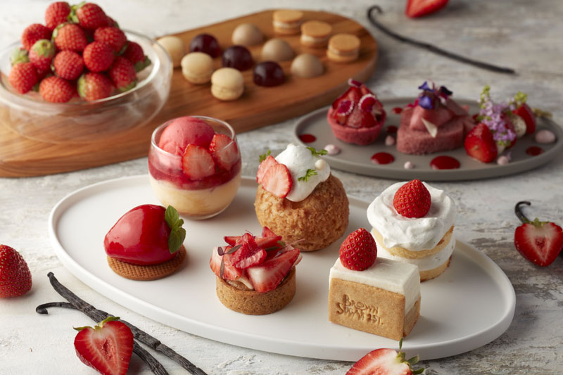 いちごスイーツが楽しめる「Strawberry Afternoon Tea」