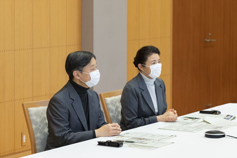 両陛下は2020年7月の熊本豪雨による被災地をお見舞いに（2021年1月27日、Ph／宮内庁提供）