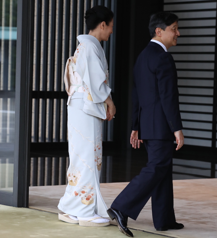 美しい着物姿が際立っていた雅子さま（2019年8月30日、Ph／JMPA）