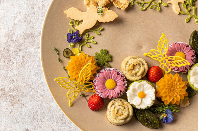 Spring Bloom～Vegan Afternoon Tea～スイーツ イメージ