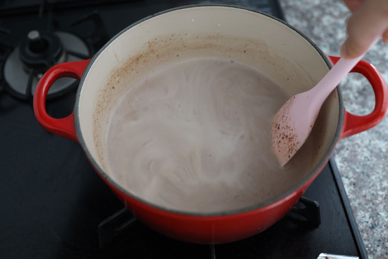 魅惑の生チョコムース