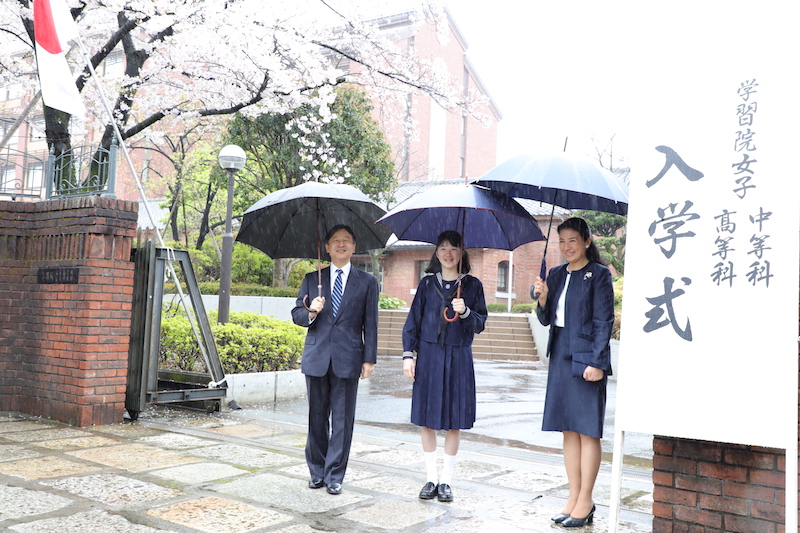 満開に咲いた桜とのコラボレーション（2017年4月8日、Ph／JMPA）