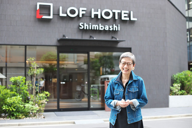 LOF Hotel Management 日本法人社長・薄井シンシアさん